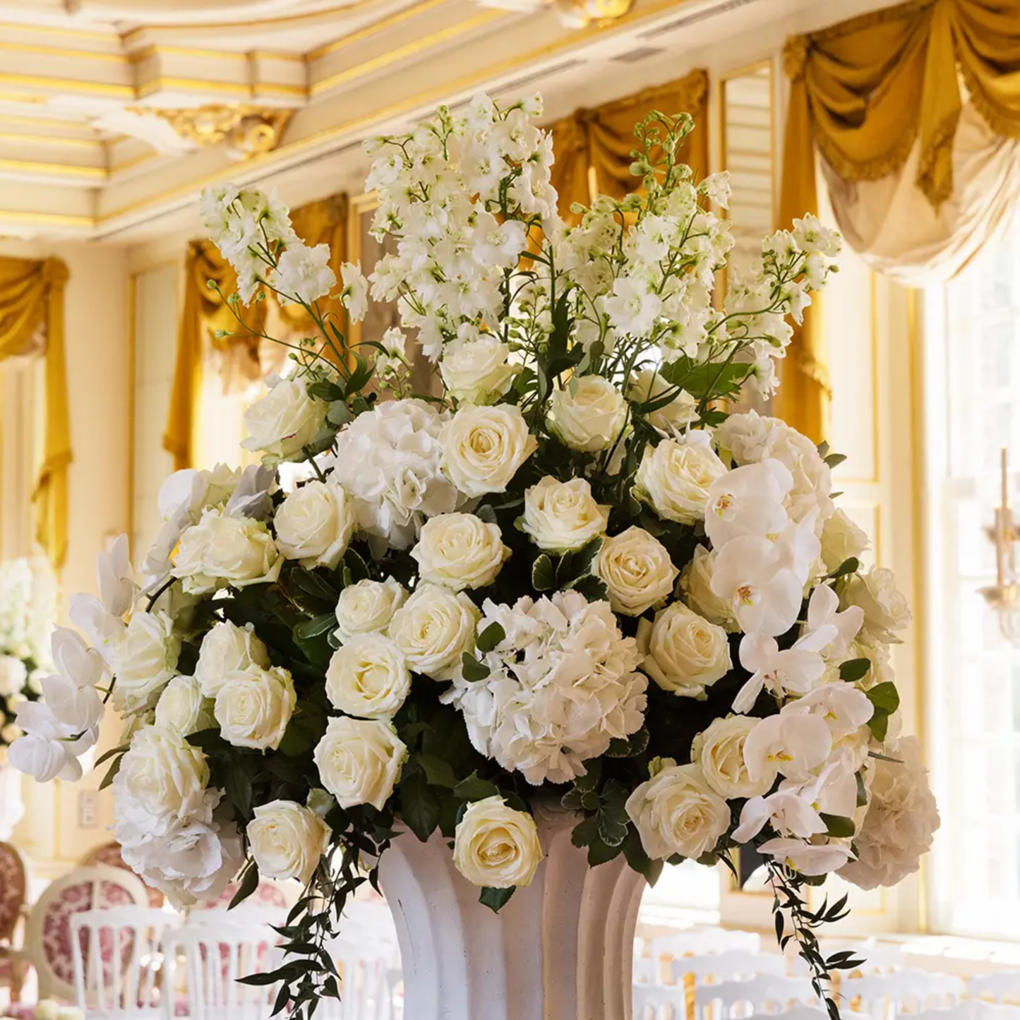 Rose Avalanche White 40-80cm (20 Stems)