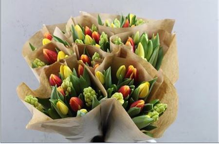 Hyacinth Mixed Spring Bouquet