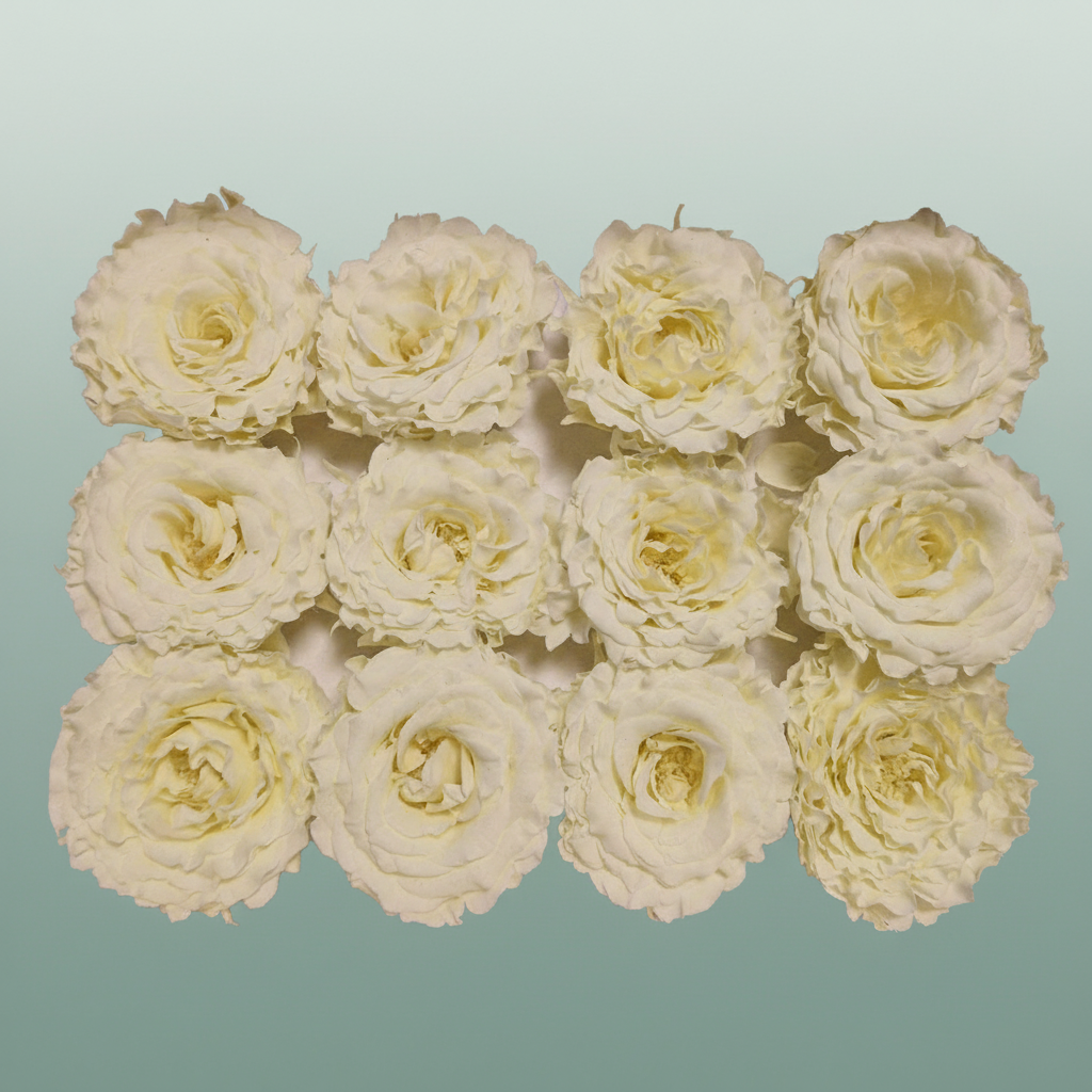 Rose Preserved Rom Mini Creme