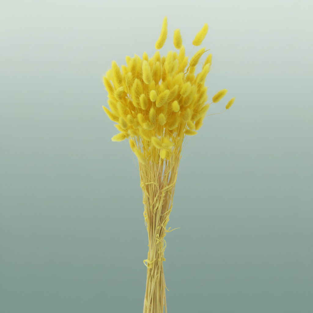 Dried Lagurus Yellow Slv