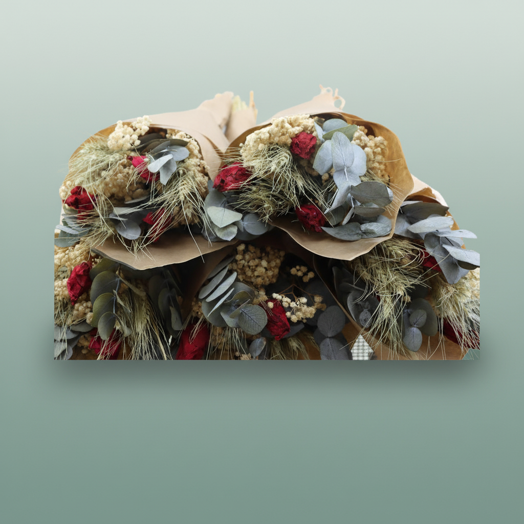 Dried Bouquett Summer Rose