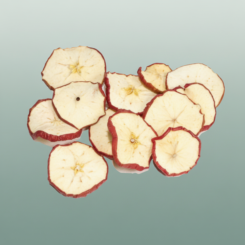 Fruit Apple Slice Red