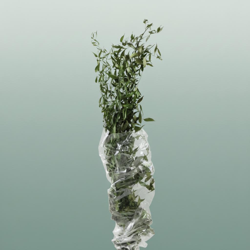 Pres Ruscus Fine Long Green