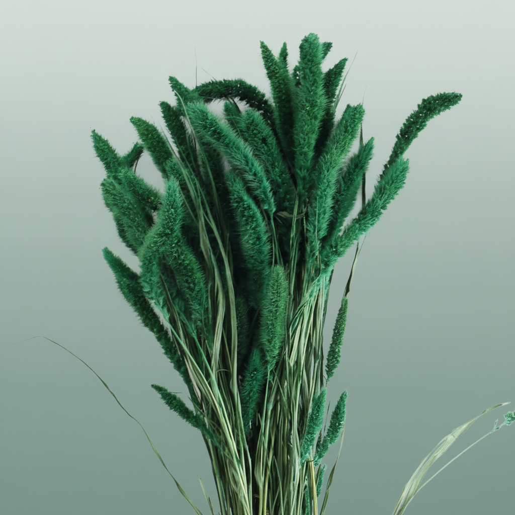 Dried Setaria Dark Green