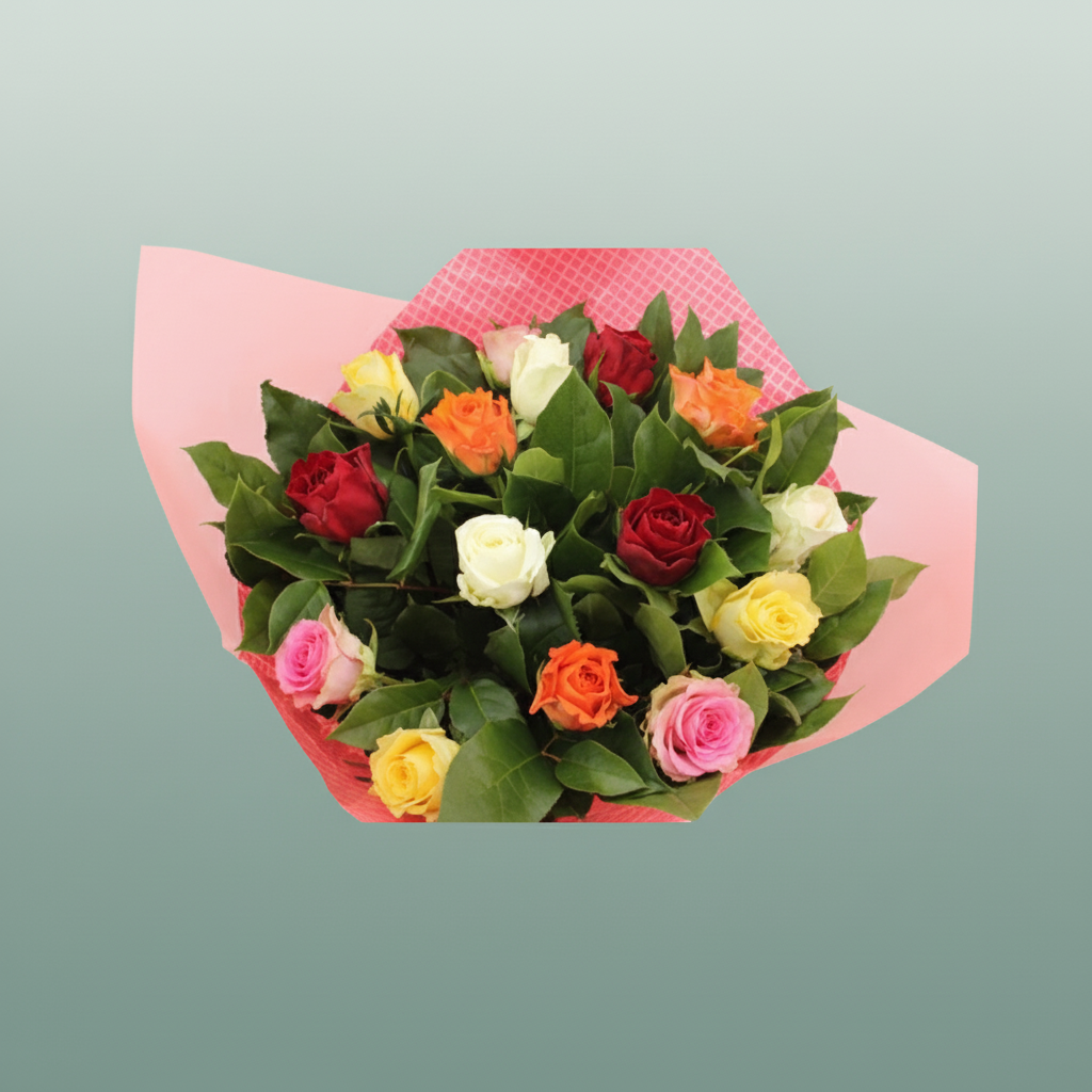 Bouquet Rose Rainbow