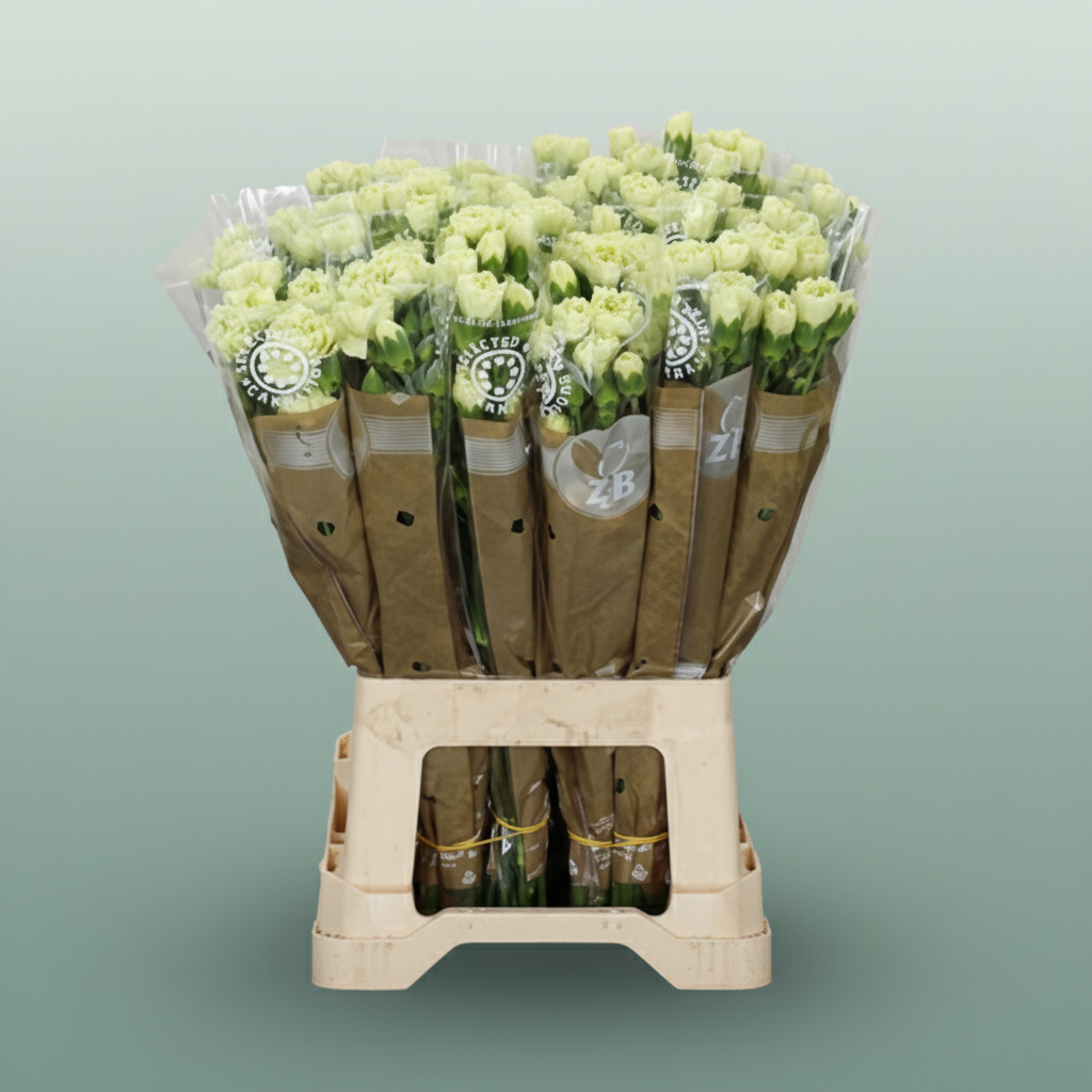 Carnation Spray Jade