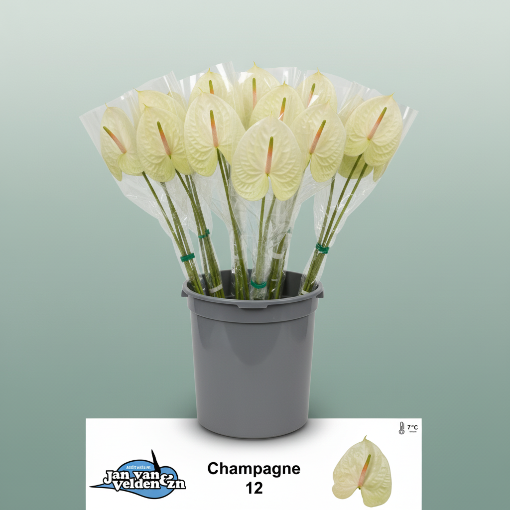 Anthurium Champagne