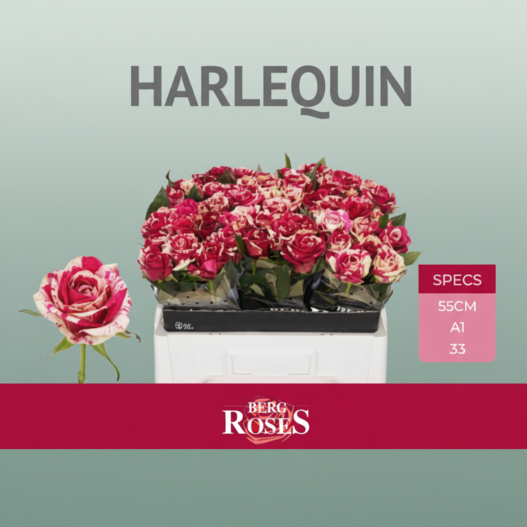 Rose Harlequin