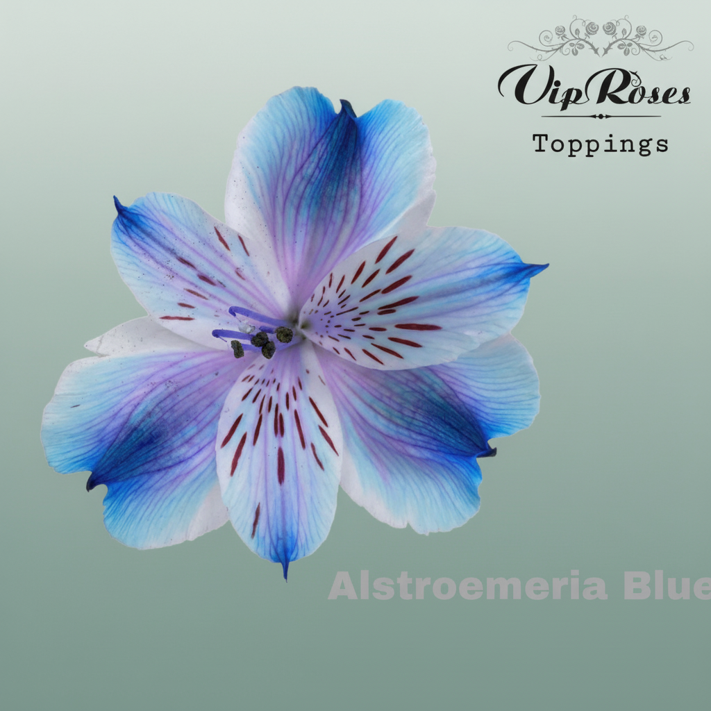 Alstroemeria Dyed Blue