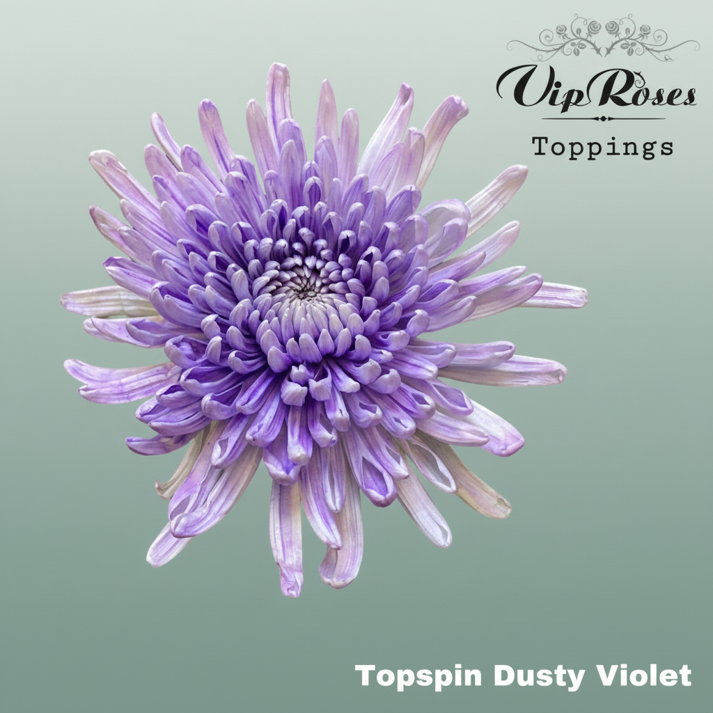 Chrysanthemum G Dyed Topspin Dusty Violet