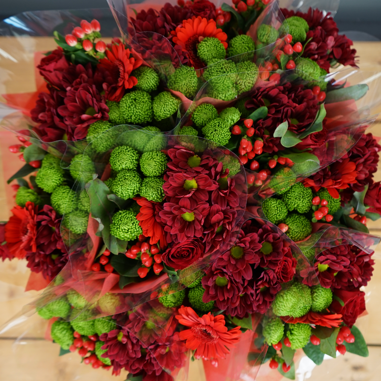 5 Stem Red Bouquet (10 Bunches)