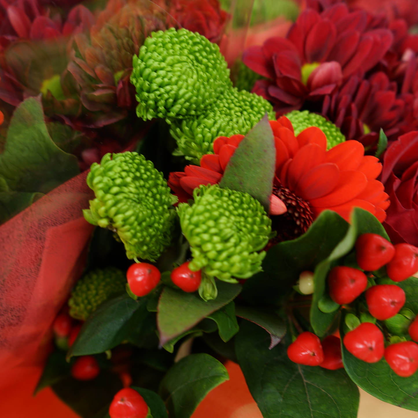 5 Stem Red Bouquet (10 Bunches)