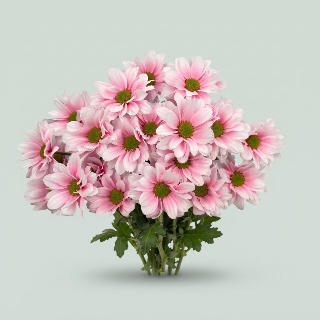 Chrysanthemum Spray Kennedy Dyed Tropical Pink