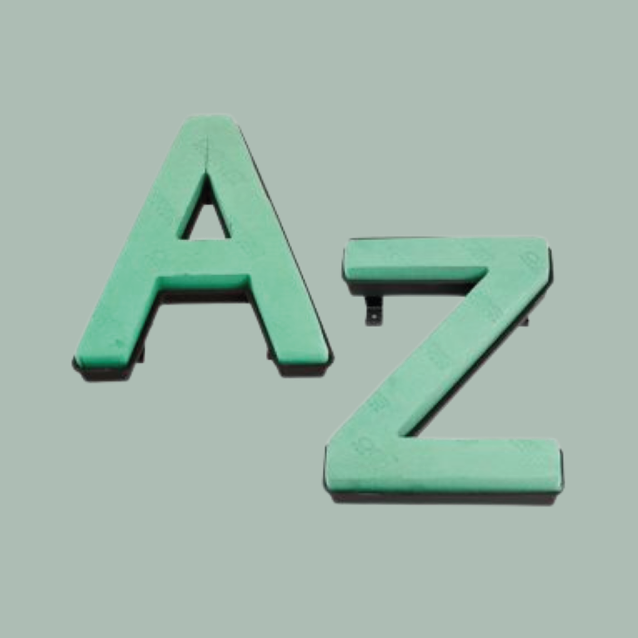 Plastic Letters - Any Size Any Font