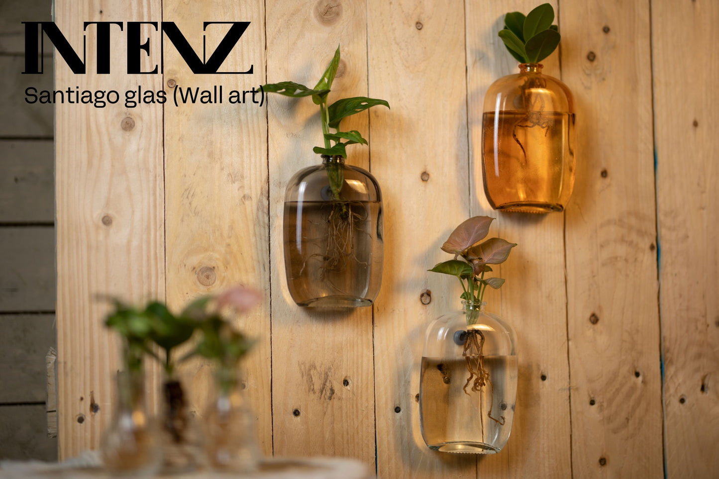 Opm Intenz Gemengd Wall Art Glas Santiago