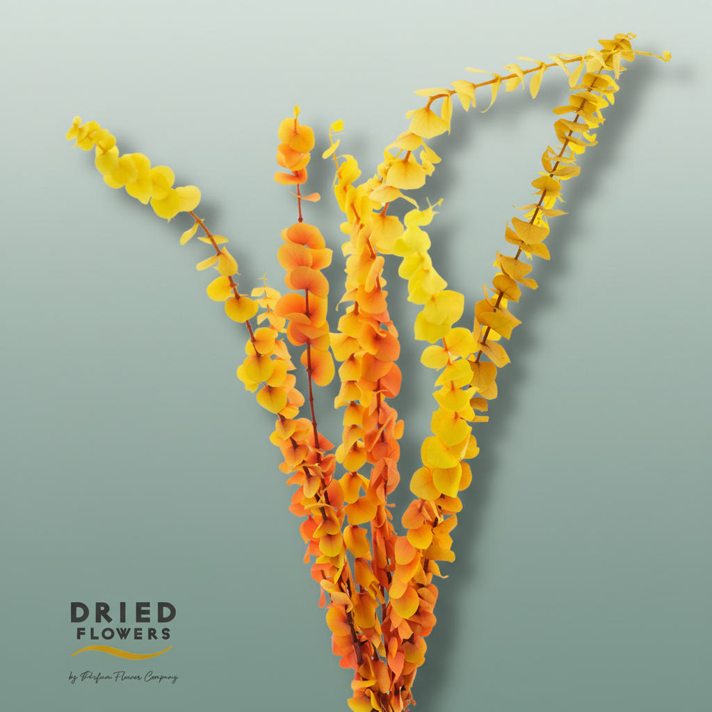 Dried Bleached Eucalyptus Baby Blue Autumn