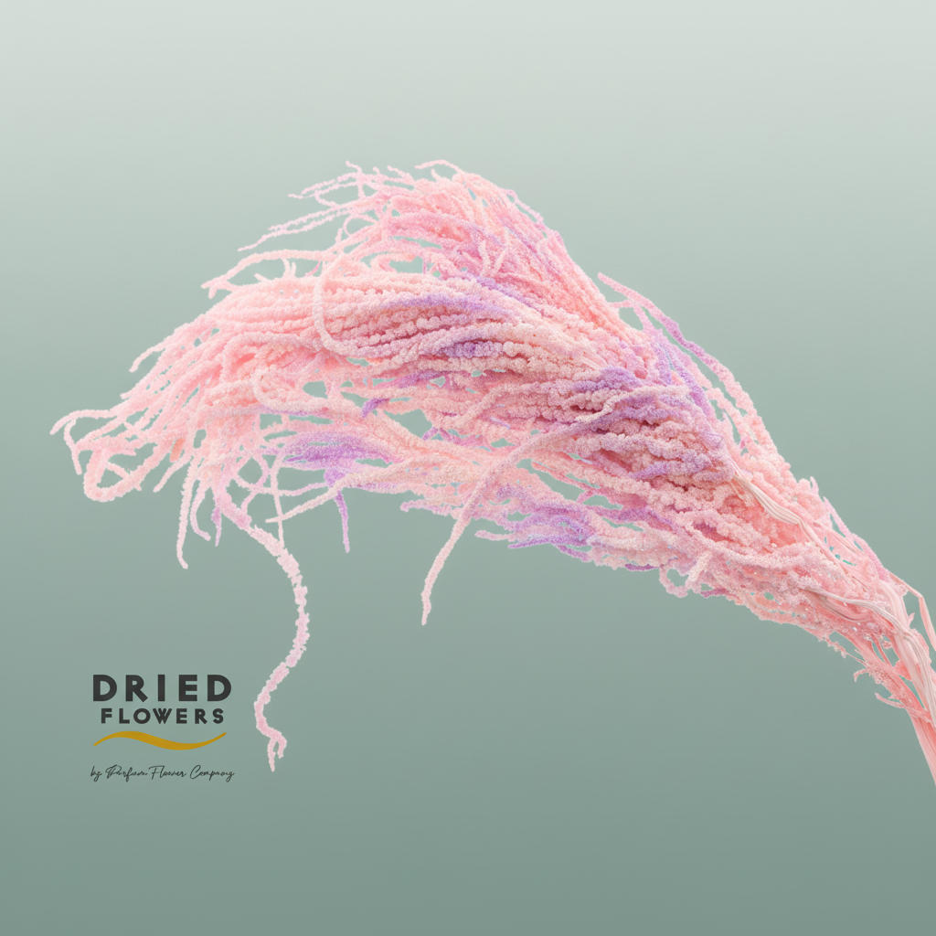 Dried Bleached Amaranthus Caudatus Lavender Dream