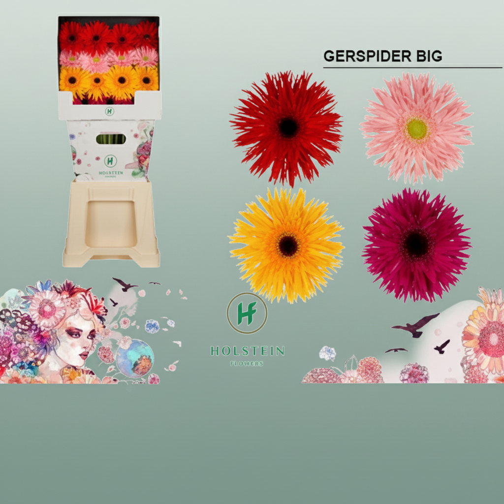 Gerbera Spider Mixed