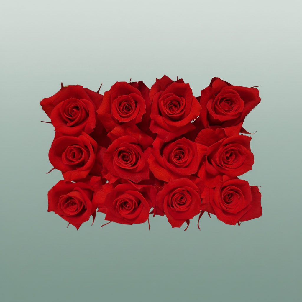 Rose Preserved Mini Red Light