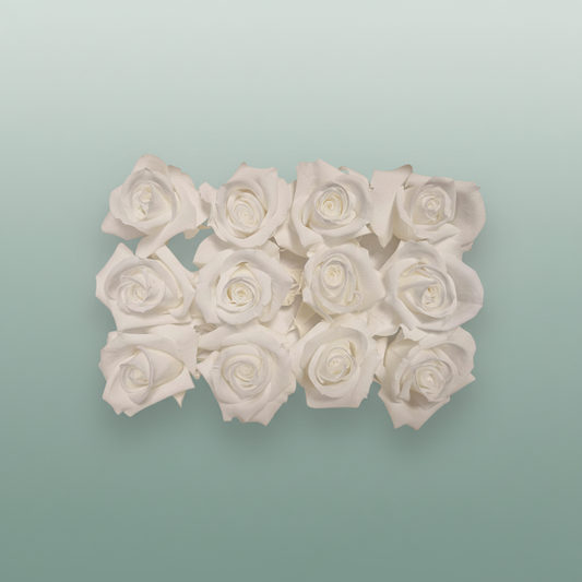 Rose Preserved Mini White