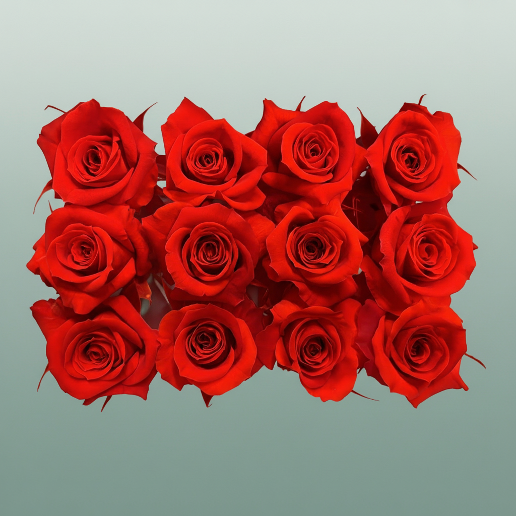 Rose Preserved Mini Red Scarlet