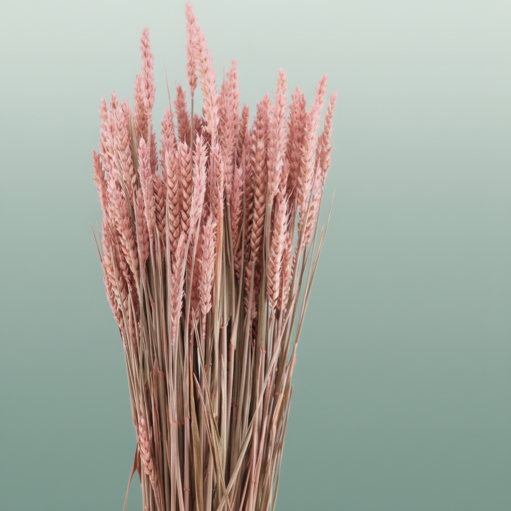 Dried Triticum Frosted Pink