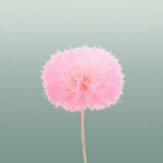 Pres Puste Flower Pink