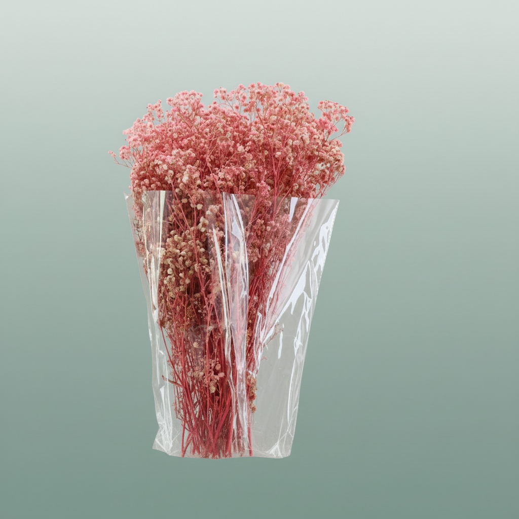 Pres Gypsophila Bouquet Light Pink