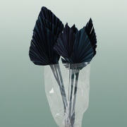 Dried Palm Spear Dark Blue