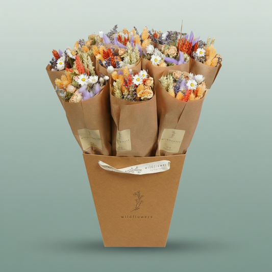 Dried Bouquet Lavender Peach Market