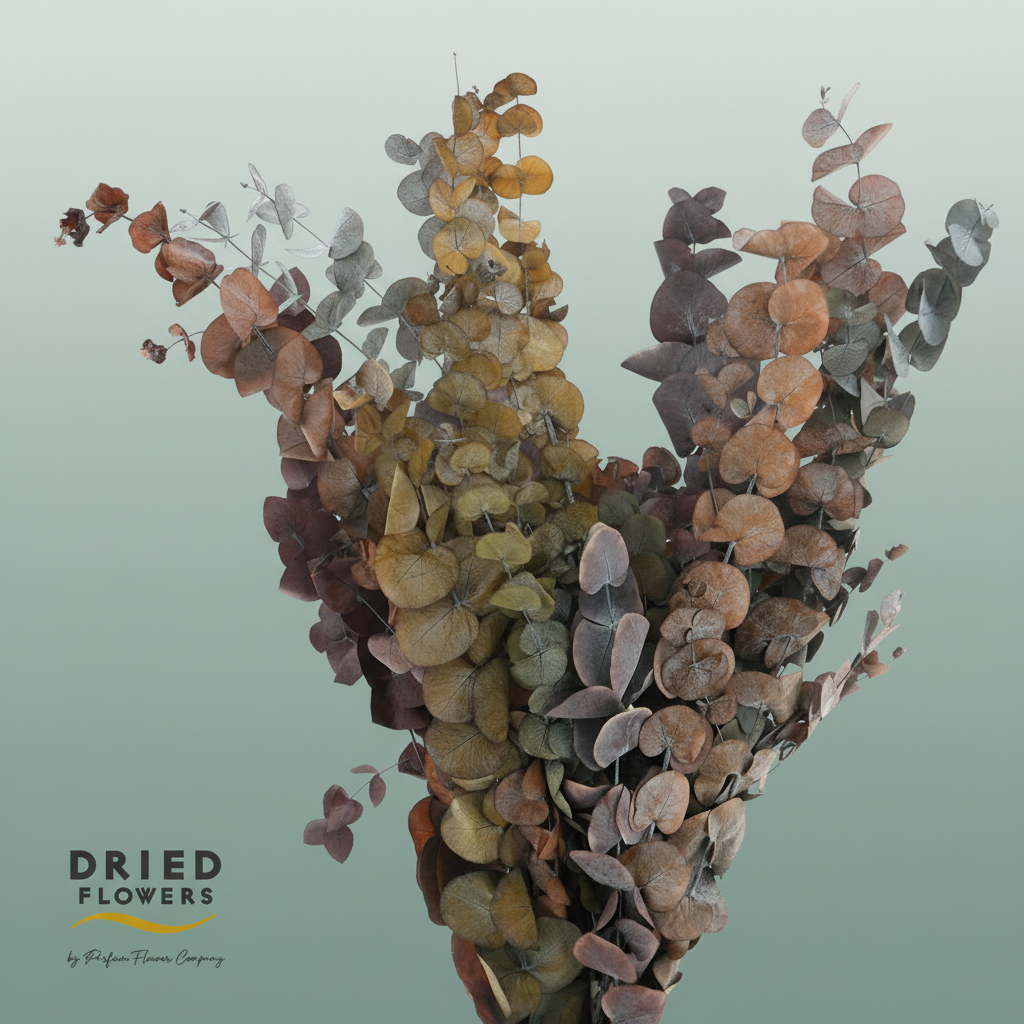 Dried Bleached Eucalyptus Populus Autumn