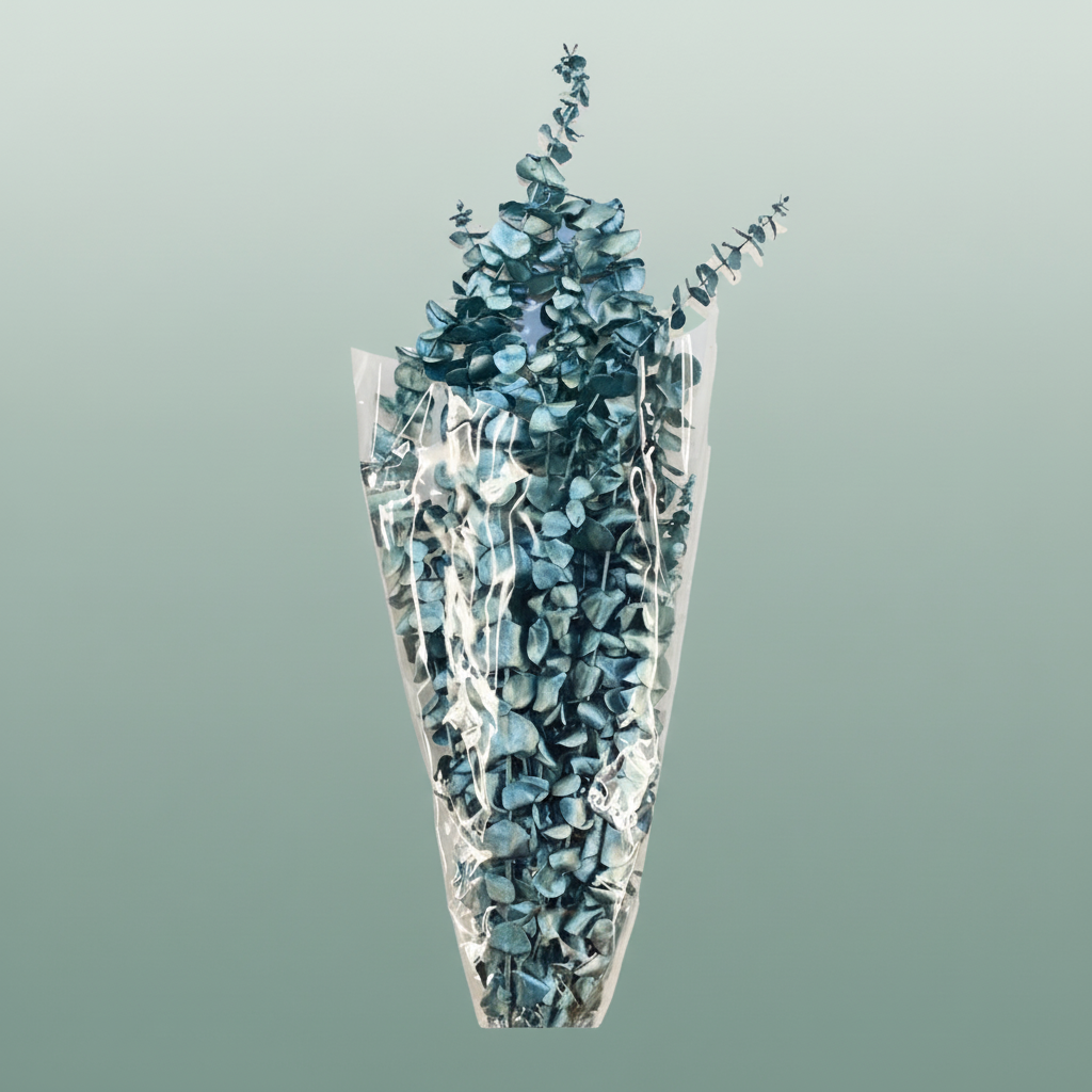 Pres Eucalyptus Baby Blue Metal Blue