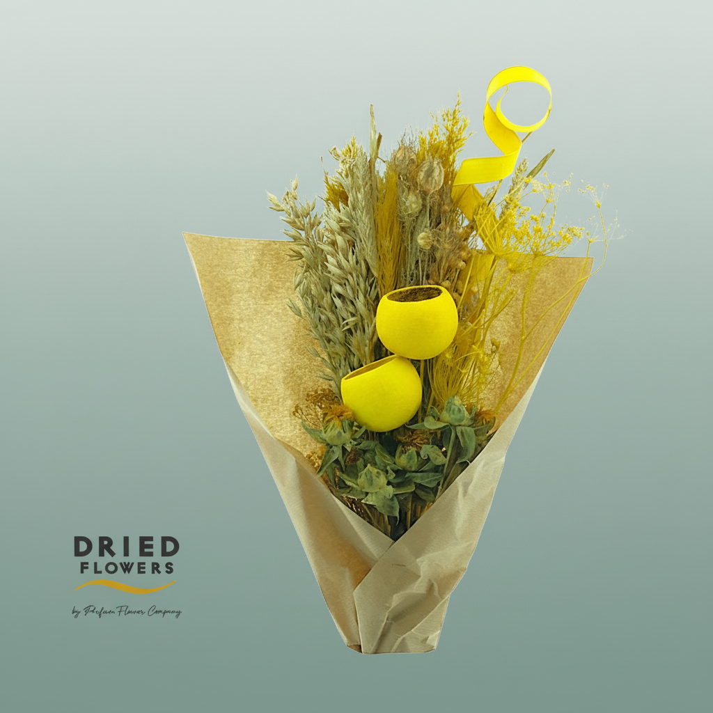 Dried Bouquet Summer Yellow