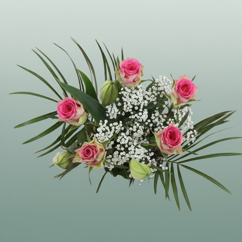 Bouquet Joly Rose & Lily