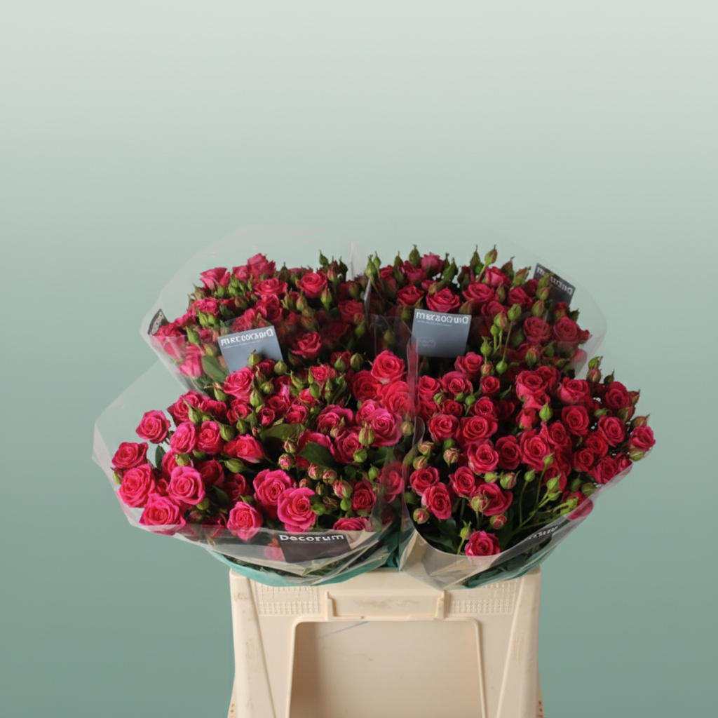 Spray Rose Pink Yo-yo