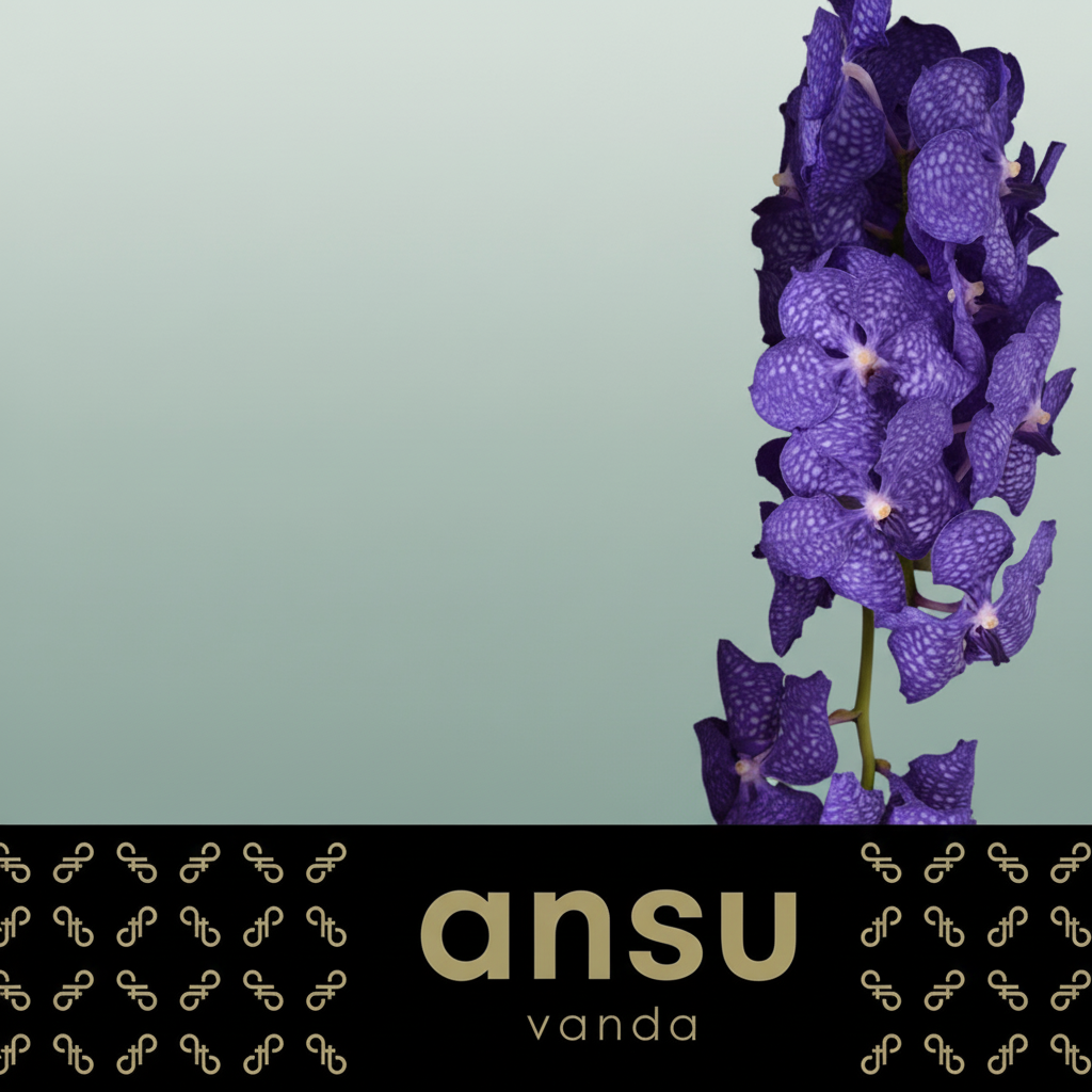 Orchid Vanda Su Blueb Smoot