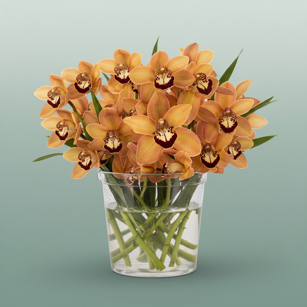 Orchid Cymbidium Charly Brown