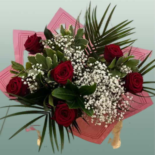 Red Naomi Half Dozen BQ With Gyp