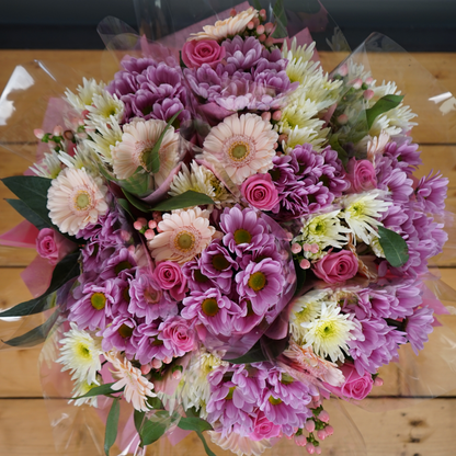 5 Stem Pink Bouquet (10 Bunches)