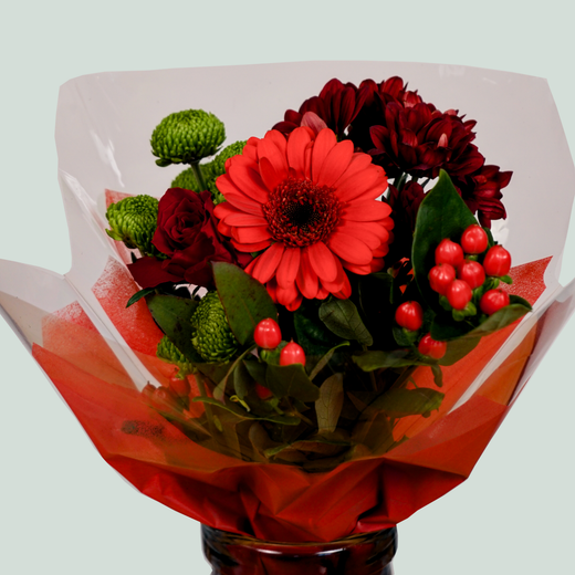 5 Stem Red Bouquet (10 Bunches)