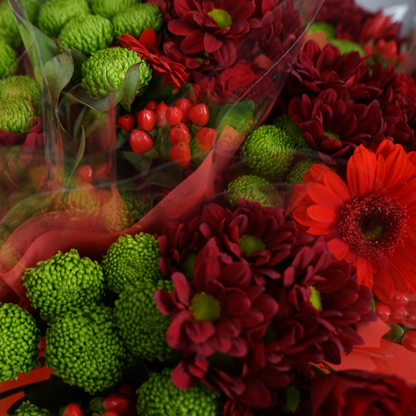 5 Stem Red Bouquet (10 Bunches)