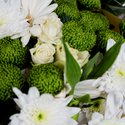 10 Stem White Bouquet (10 Bunches)