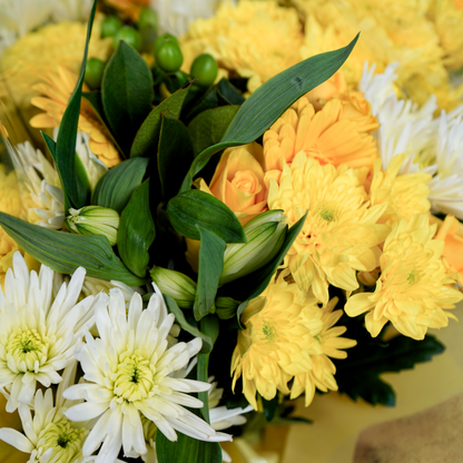 10 Stem Yellow Bouquet (10 Bunches)