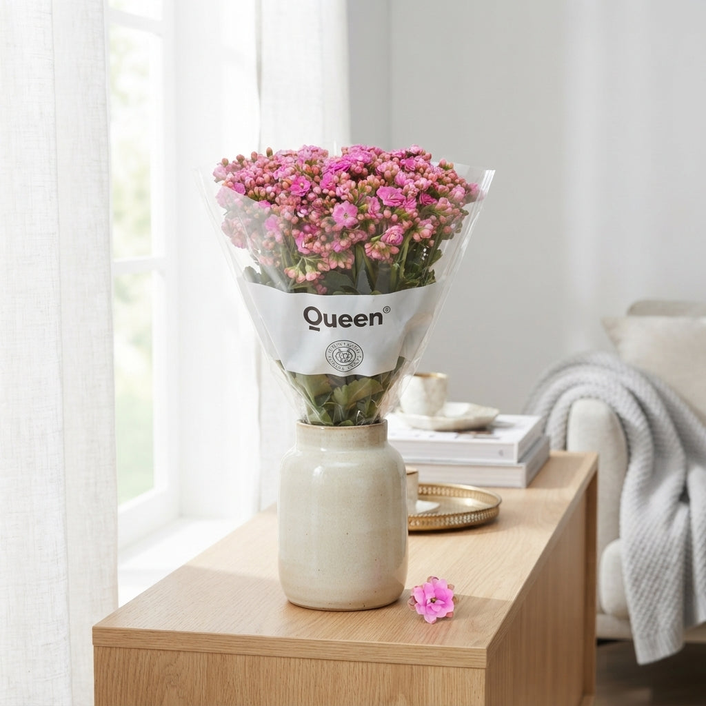 Pink Kalanchoe 'Taffy Pink Meadow' – 40cm Stems
