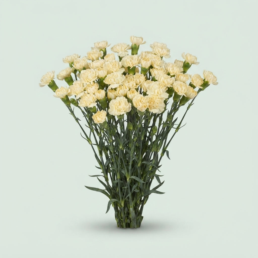 Spray Carnation - Dianthus - Creme Intermez