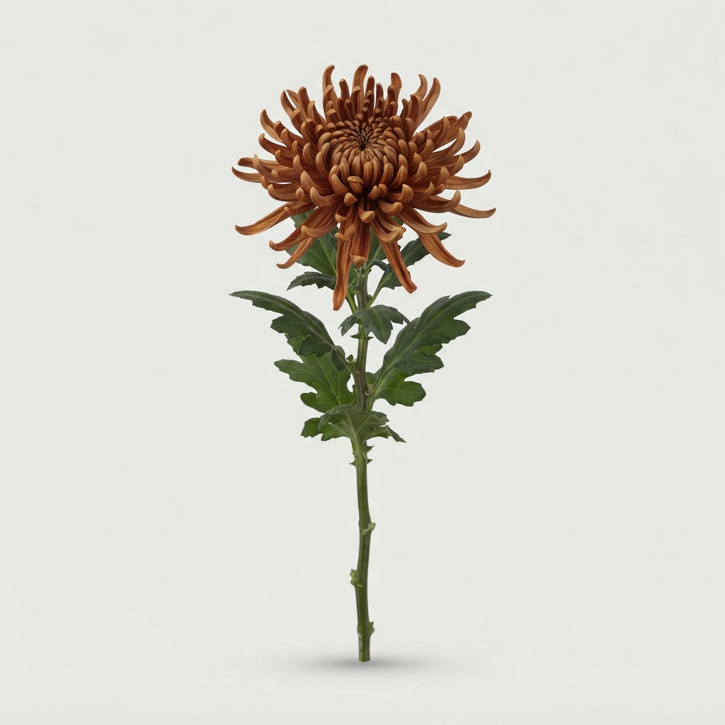 Chrysanthemum - Chrysanthemum (Indicum Grp) - Spider Brown