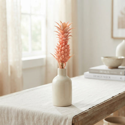 Peach Ananas Decorative Stems – 40cm