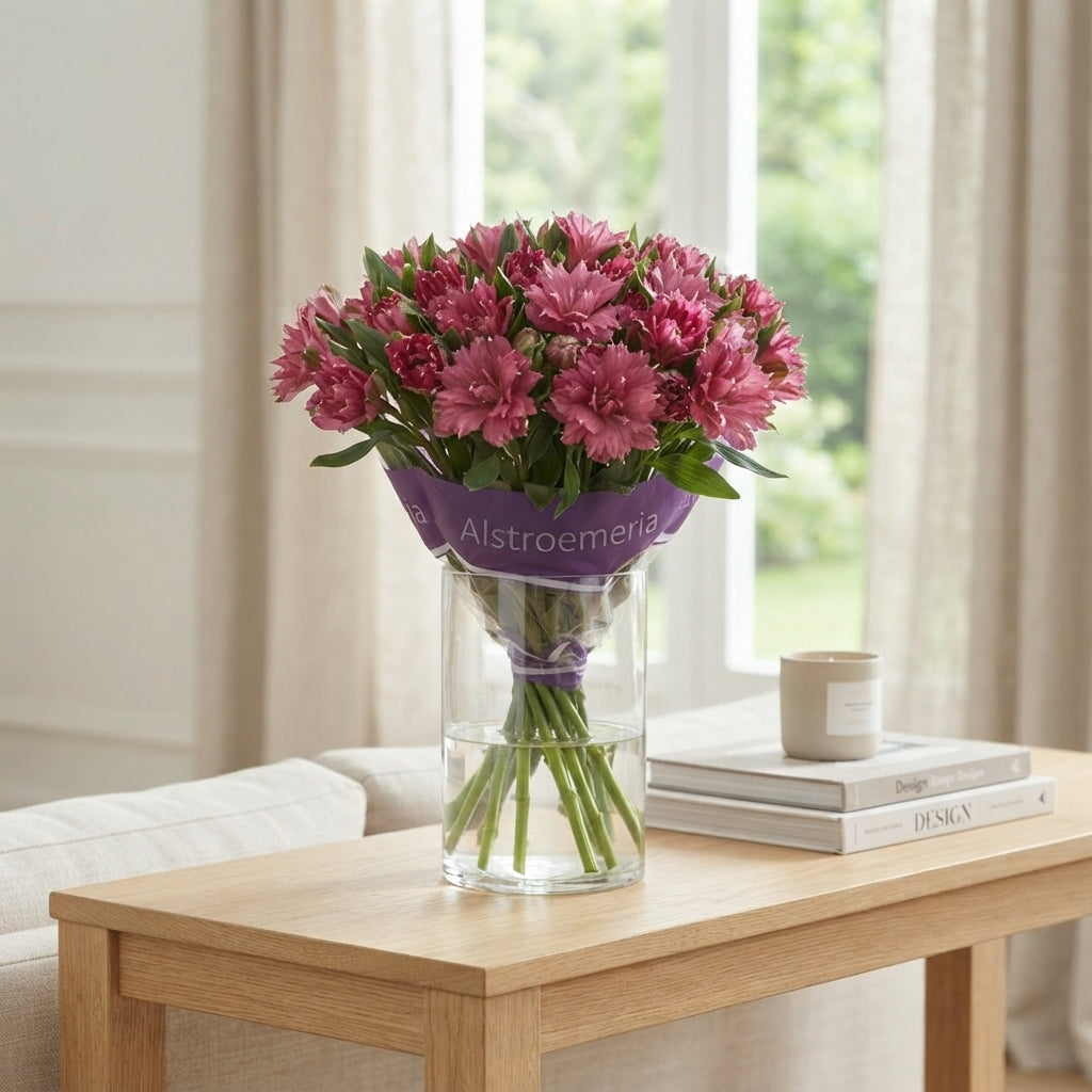 Pink Alstroemeria ‘Tessofiena’ – 70cm Stems