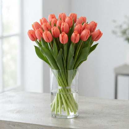 Tulip Dyed Salmon