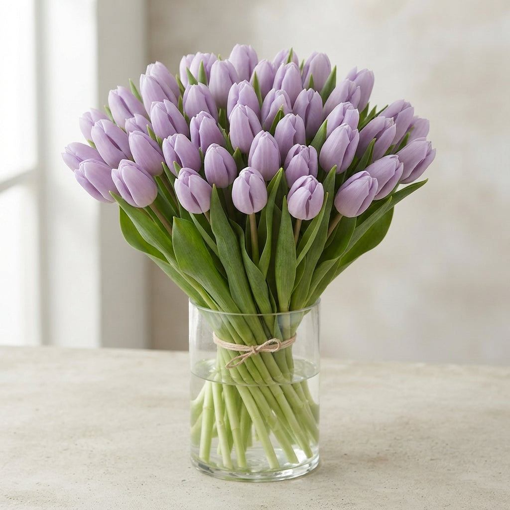 Tulip Dyed Pastel Violet